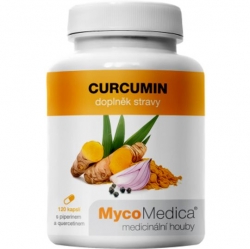 Curcumin 120 želatinových kapslí MycoMedica