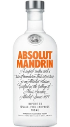 Vodka Absolut Mandrin 40% 0,7l etik3