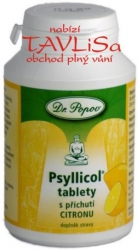 Psyllium tablety 180 ks citron Popov