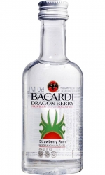 Rum Bacardi Dragon Berry 35% 50ml miniatura