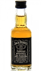 Whisky Jack Daniels 40% 50ml sklo miniatura etik4
