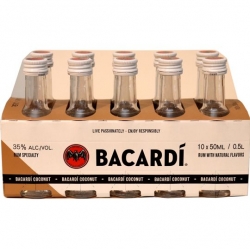 Rum Bacardi Coconut Flavor 35% 50ml x10 miniatura