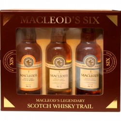 Whisky Macleods 40% 50ml x 6ks sada 6 Six miniatur