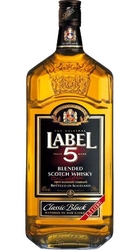 Whisky Label 5 40% 1,5l