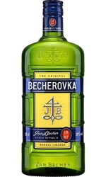 Becherovka 38% 0,5l Jan Becher etik2