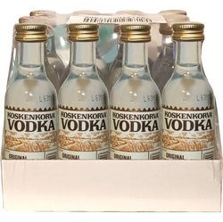 Vodka Koskenkorva Clear 40% 40ml x12 miniatur