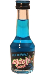 Likér Tropical Blue 15% 20ml Klopfer miniatura