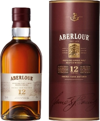 Whisky Aberlour 12Y 43% 0,7l Tuba