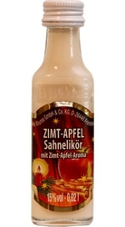 Zimt-Apfel Sahnelikör 15% 20ml miniatura