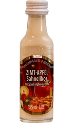 Zimt-Apfel Sahnelikör 15% 20ml miniatura