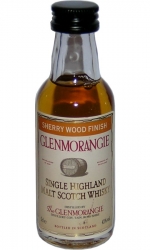 whisky Glenmorangie 43% 50ml Sherry miniatura