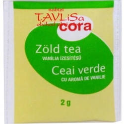 čaj přebal HU Cora Zelený Vanília
