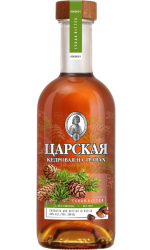 Bylinná Carskaja Cedar Bitter 38% 0,5l etik2