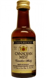 Whisky Canadian Mist 40% 50ml miniatura etik2