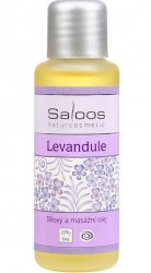 masážní olej Levandule 250ml Saloos