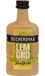 Becherovka Lemond 20% 50ml miniatura etik2