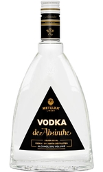 Vodka de Absinthe 50% 0,5l Metelka