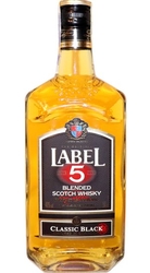 Whisky Label 5 40% 0,5l etik2