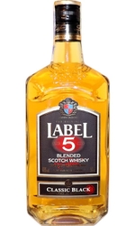 Whisky Label 5 40% 0,5l etik2