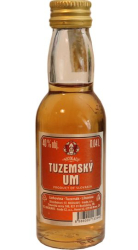 Rum Tuzemský Nicolaus 40% 40ml miniatura etik6