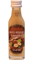 Nuss-Nougat Sahnelikör 15% 20ml Uwe Muller mini