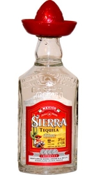 Tequila Sierra silver 38% 40ml miniatura etik2