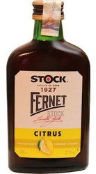Fernet Stock citrus 27% 0,2l Božkov etik2