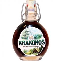 Krakonoš Horský Likér 35% 0,2l Pákový uzávěr Apic.