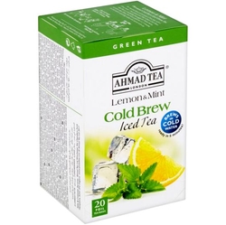 čaj Ledový Green Lemon a Mint 20x2g Ahmad Tea
