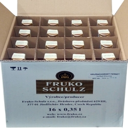 Fernet Krušnohorský 40% 0,35l x16 Fruko Schulz