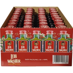 Likér Bylinný Leib Wachter 35% 40ml x36 Austria č3