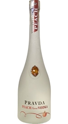 Vodka Pravda Peach 37,5% 0,7l