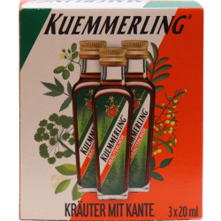 Likér Kuemmerling Bylinný 35% 20ml x3 mini etik3_