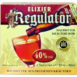 Regulator Krauter Elixier 40% 20ml x4 mini