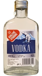 Vodka lední medvěd 37,5% 0,2l placatice etik3