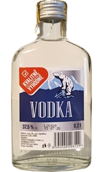 Vodka lední medvěd 37,5% 0,2l placatice etik3