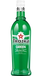 Trojka Green Vodka Liqueur 17% 0,7l etik2