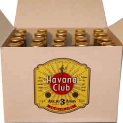 Rum Havana Club Anejo 3 Anos 40% 50ml x20 mi etik2
