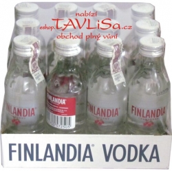 vodka Finlandia Cranberry 40% 50ml x12 miniatura