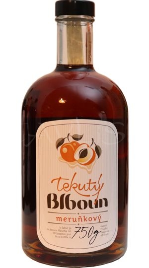 Tekutý Blboun meruňkový likér 25% 0,5l