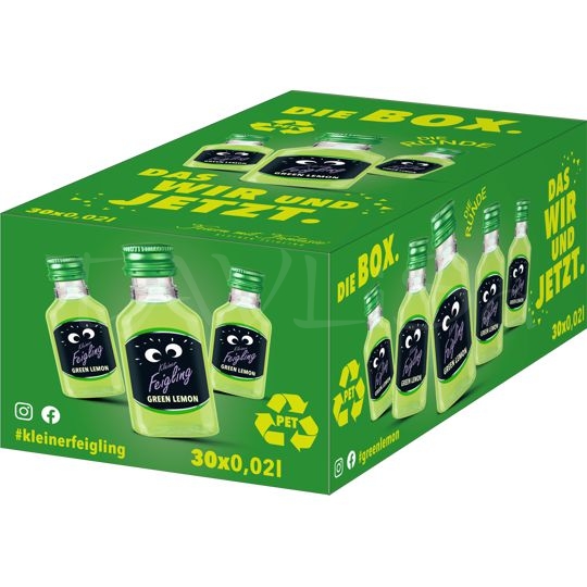 Likér Green Lemon 15% 20ml x30 miniatur