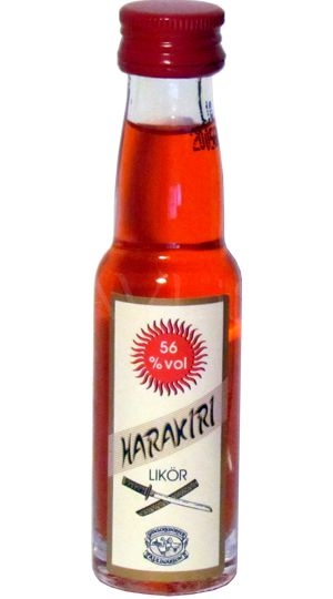 likér Harakiri 56% 20ml Horvaths 1/2M sestava 1