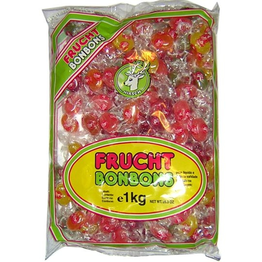 Bonbóny Frucht ovocné 1kg Hirsch
