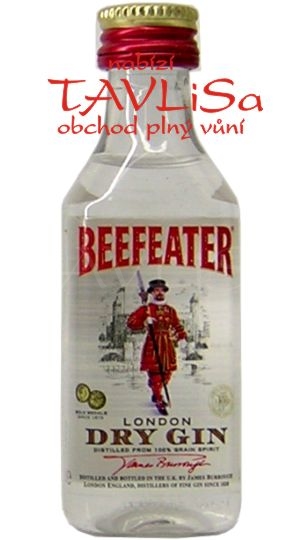 Gin Beefeater Dry 47% 50ml obr2 miniatura