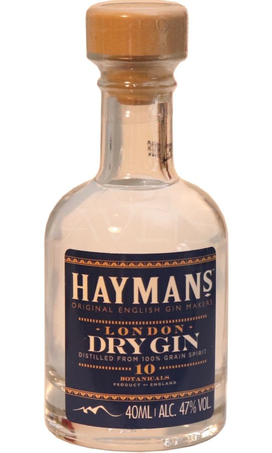 47% Set London Haymans Dry Gin v 40ml Gin