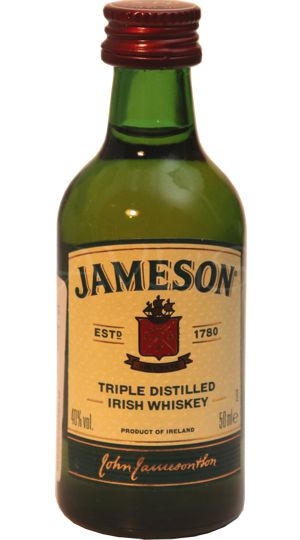 Whisky Jameson 40% 50ml miniatura etik3