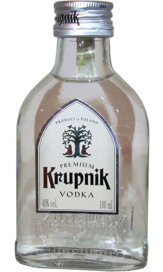 Vodka Krupnik Premium 40% 100ml malá placatice