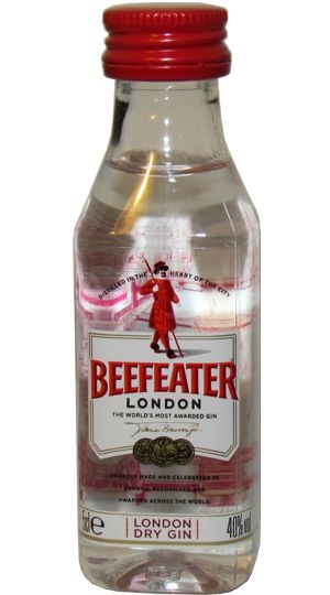Gin Beefeater Dry 40% 50ml miniatura