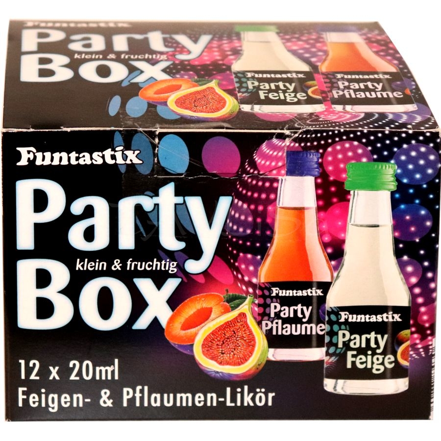 Box x12 miniatura ks Funtastix Party 20ml