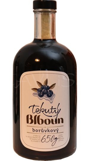 Tekutý Blboun borůvkový likér 25% 0,5l